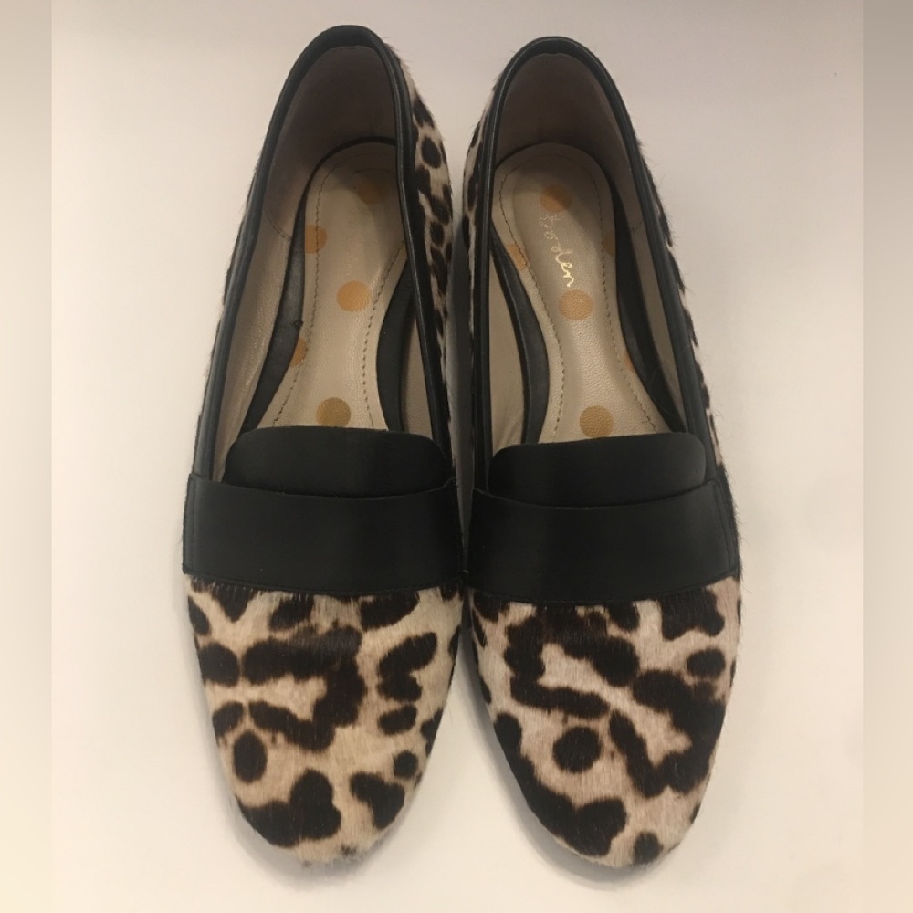 Boden Calf Hair Loafers 8.5